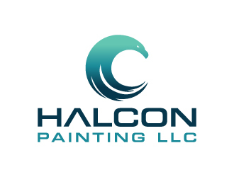 Halcon Painting LLC  logo design by akilis13