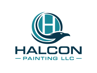 Halcon Painting LLC  logo design by akilis13