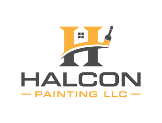 Halcon Painting LLC  logo design by akilis13