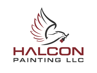 Halcon Painting LLC  logo design by akilis13