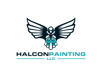 Halcon Painting LLC  logo design by FloVal