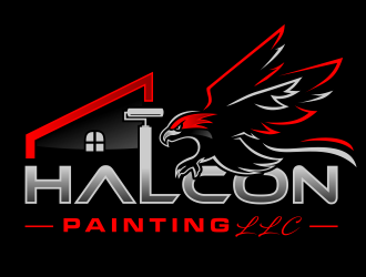 Halcon Painting LLC  logo design by Gopil
