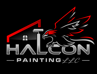 Halcon Painting LLC  logo design by Gopil