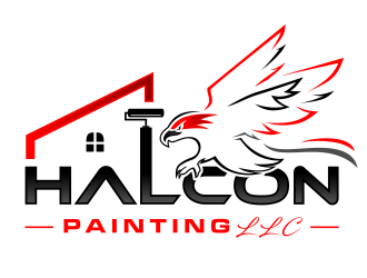 Halcon Painting LLC  logo design by Gopil