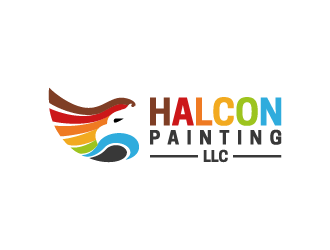 Halcon Painting LLC  logo design by Fajar Faqih Ainun Najib