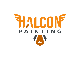 Halcon Painting LLC  logo design by Fajar Faqih Ainun Najib