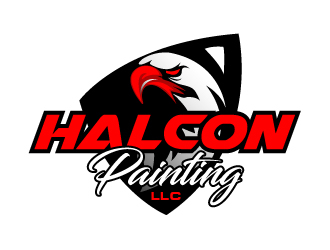 Halcon Painting LLC  logo design by AamirKhan