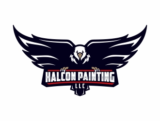 Halcon Painting LLC  logo design by Mardhi