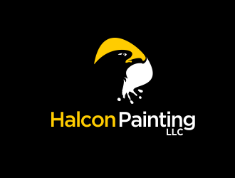 Halcon Painting LLC  logo design by M J