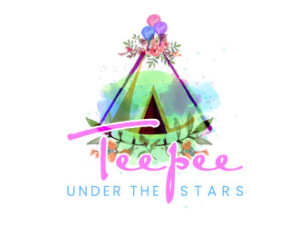 Teepee Under The Stars logo design by aryamaity
