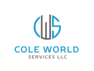 Cole World Services LLC logo design by Conception