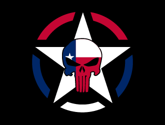 Texas Punisher logo design by axel182