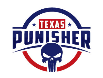 Texas Punisher logo design by Conception