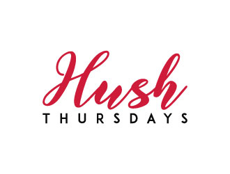 HUSH Thursdays logo design by aryamaity