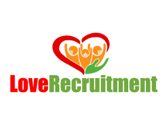 Love Recruitment logo design by AamirKhan