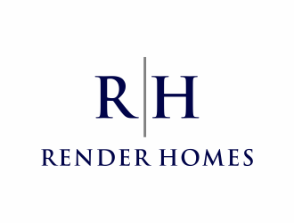 Render Homes logo design by ozenkgraphic