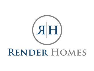 Render Homes logo design by puthreeone