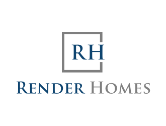 Render Homes logo design by puthreeone
