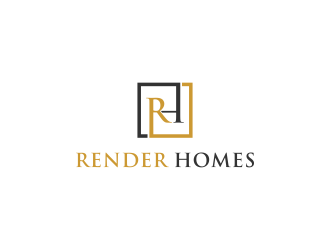 Render Homes logo design by zeta