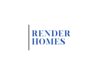 Render Homes logo design by hatori