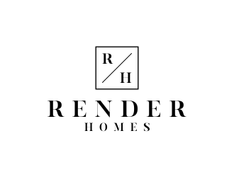 Render Homes logo design by hatori