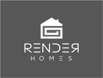 Render Homes logo design by MagnetDesign
