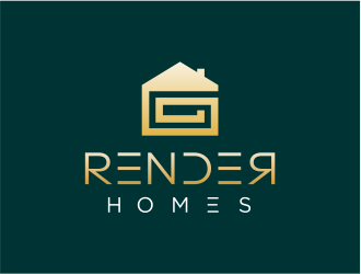Render Homes logo design by MagnetDesign