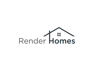 Render Homes logo design by alby