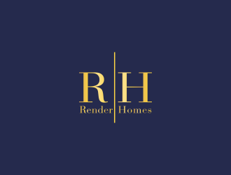 Render Homes logo design by FirmanGibran