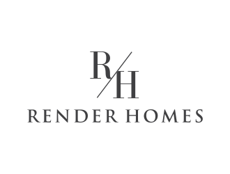 Render Homes logo design by GassPoll