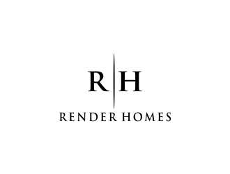 Render Homes logo design by oke2angconcept