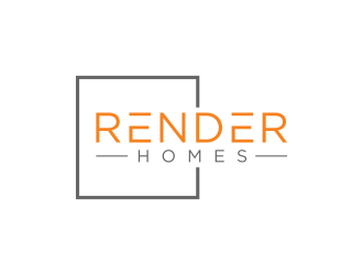 Render Homes logo design by GassPoll