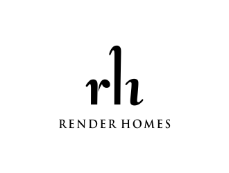 Render Homes logo design by oke2angconcept