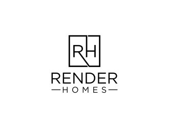 Render Homes logo design by RIANW