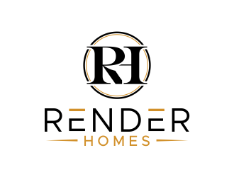 Render Homes logo design by done