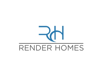 Render Homes logo design by protein