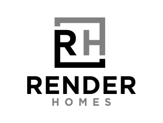 Render Homes logo design by creator_studios