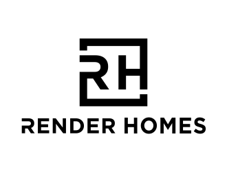 Render Homes logo design by creator_studios