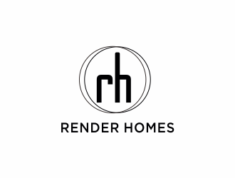 Render Homes logo design by Mahrein