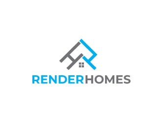 Render Homes logo design by zinnia