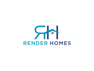 Render Homes logo design by Artomoro
