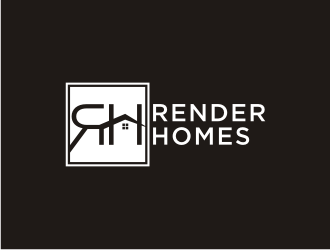 Render Homes logo design by Artomoro