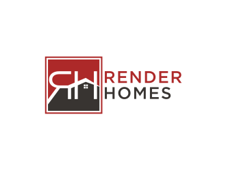 Render Homes logo design by Artomoro