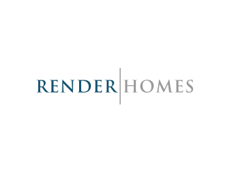 Render Homes logo design by Artomoro