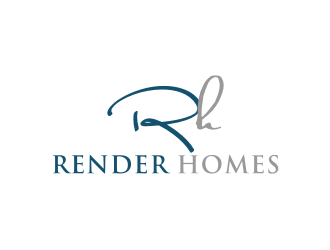 Render Homes logo design by Artomoro