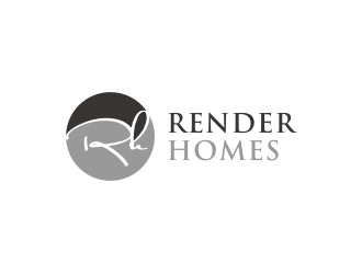 Render Homes logo design by Artomoro