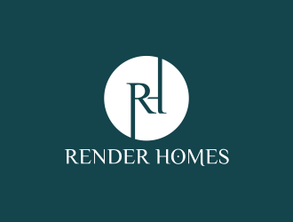 Render Homes logo design by GassPoll