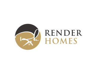 Render Homes logo design by Artomoro