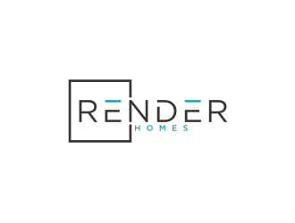 Render Homes logo design by Artomoro