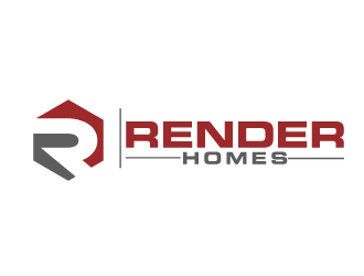 Render Homes logo design by AamirKhan